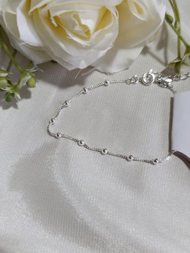 Pulseira prata esferinhas