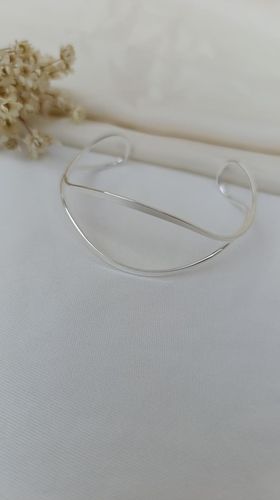 Pulseira PRATA BRACELETE 2 FIOS CLONE