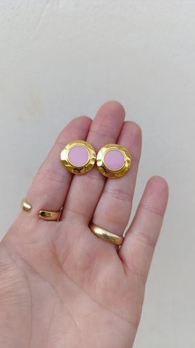 Brinco ouro rosa