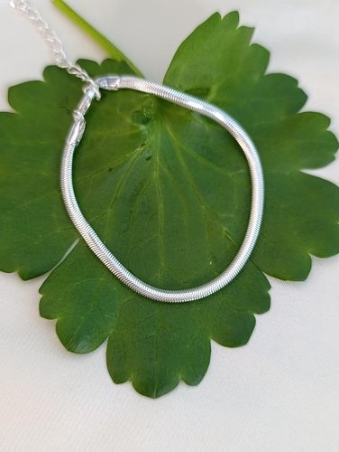 Pulseira prata fio alemão fino